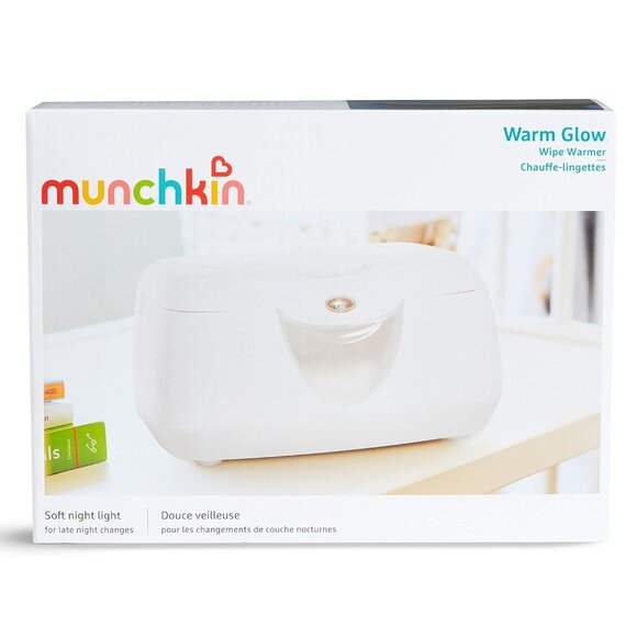 Munchkin Warm Glow Wipe Warmer NEW SEALED *Box Damage*, White - Picture 1 of 16